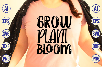 grow plant bloom svg