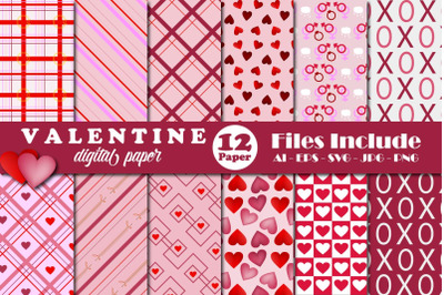 Valentine Digital Paper