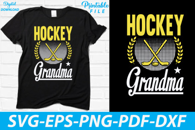 Hockey Grandma Hockey Gaming Sublimation