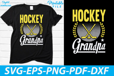Hockey Grandpa Hockey Gaming Sublimation