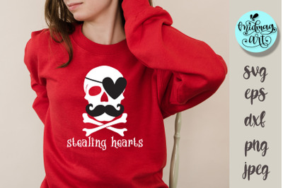 Stealing hearts svg, love svg