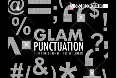 Glam Punctuation Clipart