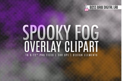 Spooky Fog Overlays