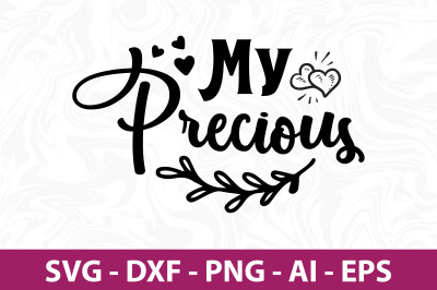 My precious svg cut file