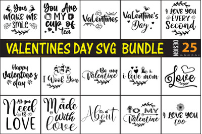 Valentines  SVG Bundle