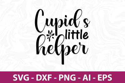 Cupids little helper SVG cut file