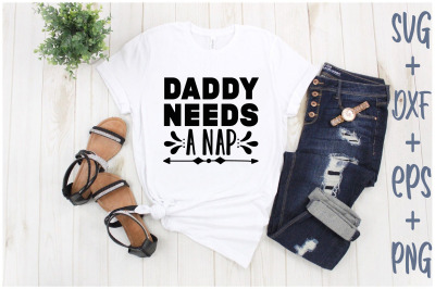 daddy needs a nap
