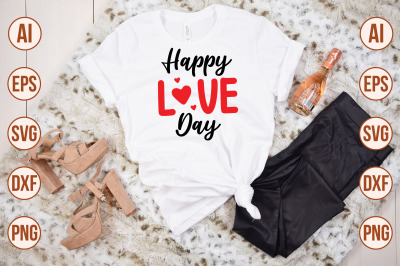 Happy Love Day svg cut file