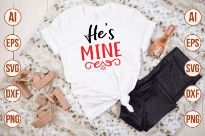 He is Mine svg