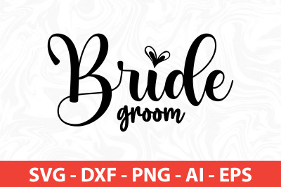 bride groom svg