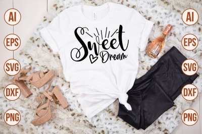 Sweet Dream svg cut file