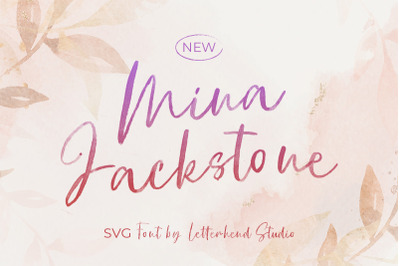 Mina Jackstone - SVG font