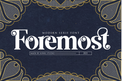 Foremost | Modern Serif