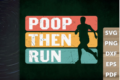 Funny Trail Running Poop Then Run