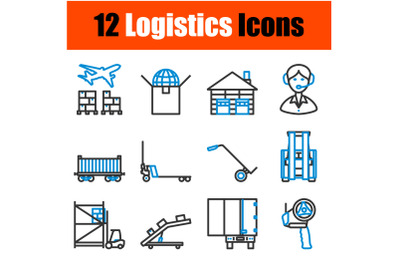 Logistics Icon Set