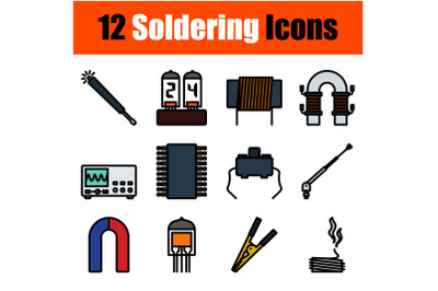 Soldering Icon Set