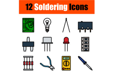 Soldering Icon Set