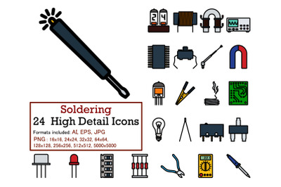 Soldering Icon Set