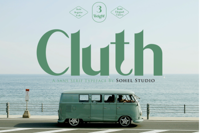 Cluth | Display Sans Serif