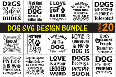 Dog SVG Bundle