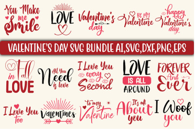 Valentines  SVG Bundle