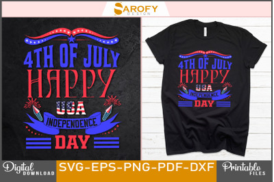 Happy 4th July-Independence Day Design