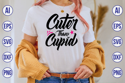 Cuter Than Cupid svg cut file