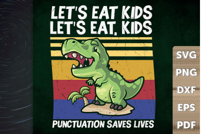 Let&#039;s Eat Kids Punctuation Saves Lives