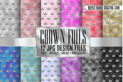 Crown Metallic Foil Textures