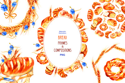 Bread - frames &amp; compositions