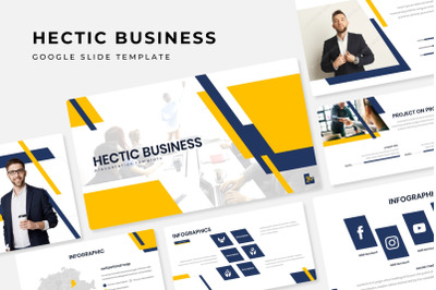 Hectic Business Google Slide Template