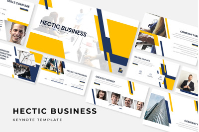 Hectic Business Keynote Template