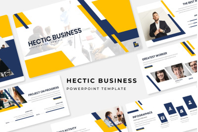 Hectic Business Power Point Template