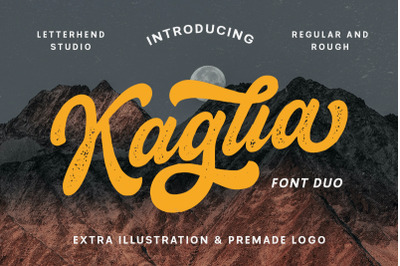 Kaglia - Font Duo + Extras