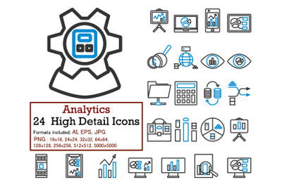 Analytics Icon Set