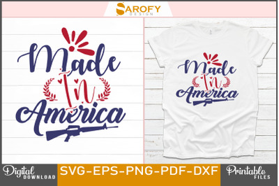 Made in America-Independence Day Design
