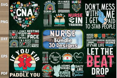 Nurse Bundle-30 Designs-211223