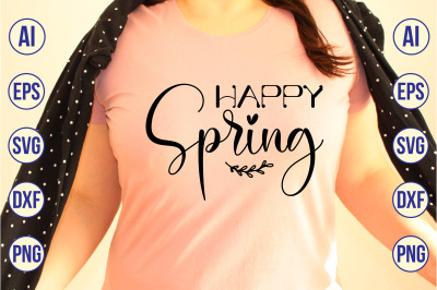 Happy Spring svg