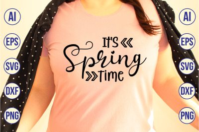 It&#039;s Spring Time svg