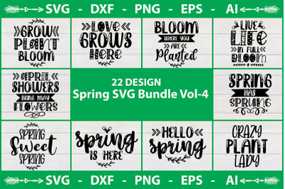 Spring Svg Bundle vol-4
