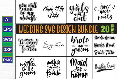 Wedding SVG Bundle