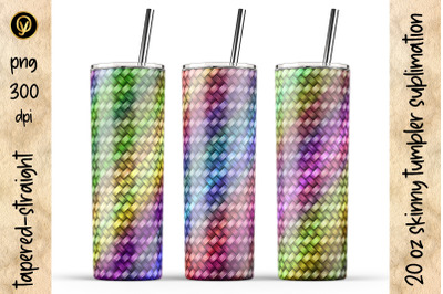 20 Oz Abstract Skinny Tumbler Sublimation. Tumbler Wraps