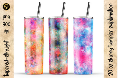 20 Oz Abstract Skinny Tumbler Sublimation. Tumbler Wraps