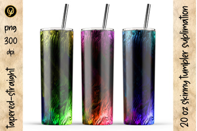 20 Oz Abstract Skinny Tumbler Sublimation. Tumbler Wraps