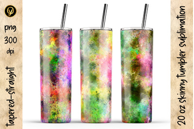 20 Oz Abstract Skinny Tumbler Sublimation. Tumbler Wraps