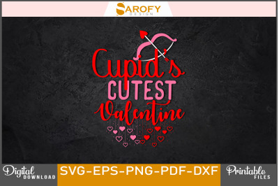 Cupid&#039;s cutest valentine day t-shirt