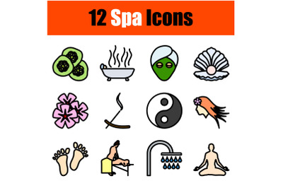 Spa Icon Set