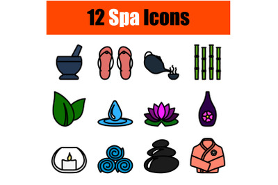 Spa Icon Set