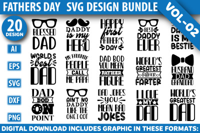 Father&#039;s Day Design Bundle
