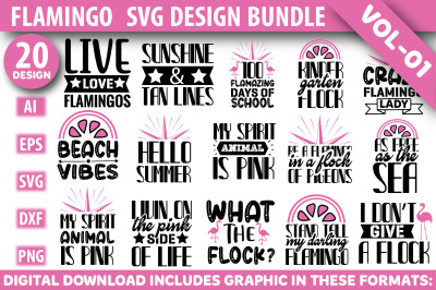 Flamingo Design Bundle
